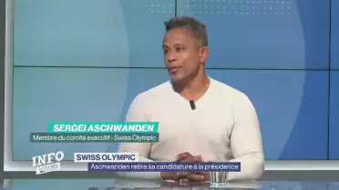 Aschwanden plus candidat à la présidence de Swiss Olympic