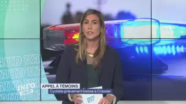 Appel à témoins: cycliste grièvement blessé à Crassier