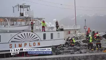 Accident du Simplon: la CGN en faute