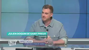 Julien Doquin de Saint Preux ou l&#039;indécision sur scène