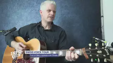 Le roi des copeaux en finale du Swiss Voice Tour
