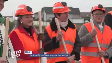 La ligne ferroviaire Orbe-Chavornay se modernise