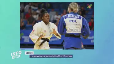 La saison presque parfaite de la judoka April Fohouo