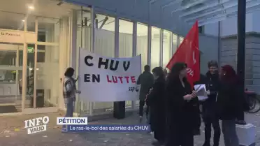 1700 salariés du CHUV dénoncent leurs conditions de travail