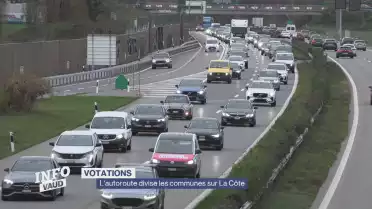 La votation sur l&#039;élargissement de l&#039;A1 divise La Côte