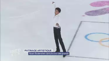 Noah Bodenstein dans la cour des grands