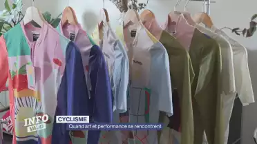 Des vêtements de vélo qui allient art et performance