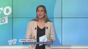 Terre Sainte: 15 millions pour les routes cantonales