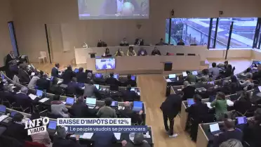 Les Vaudois voteront sur une baisse d&#039;impôts de 12%