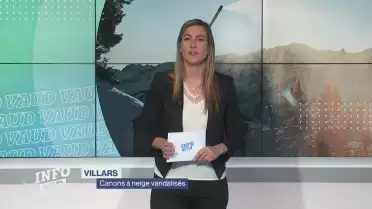 Canons à neige vandalisés à Villars