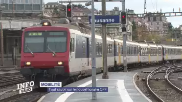 Tout savoir sur le nouvel horaire CFF