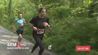 20km de Lausanne 2024 - 4km - 13-14 ans