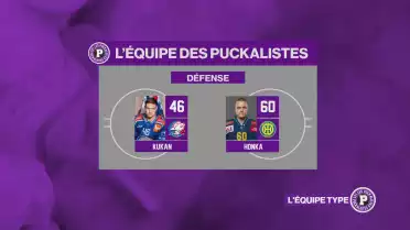 Découvrez l&#039;équipe type des Puckalistes