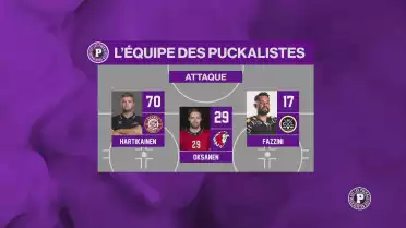 L&#039;équipe type des Puckalistes