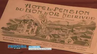 Patrimoine: le trésor de l&#039;école de Neirivue