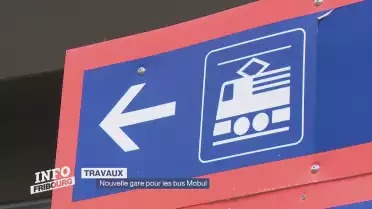 Nouvelle gare routière pour les bus à Bulle
