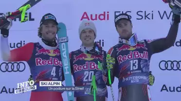 Un podium sur la Streif