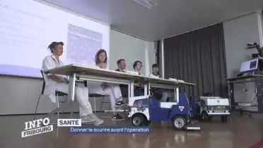 Donner le sourire avant l&#039;opération