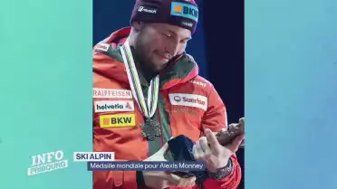 Médaille mondiale pour Alexis Monney