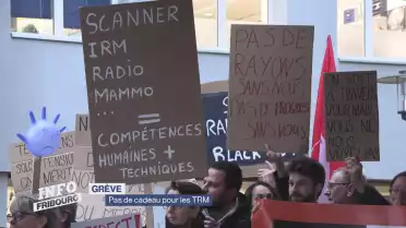 Pas de cadeau pour les grévistes à l&#039;hôpital fribourgeois