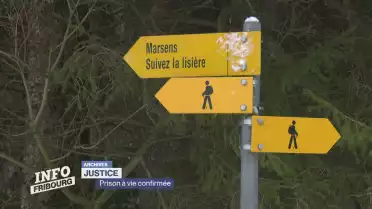 Double assassinat de Sorens: prison à vie confirmée