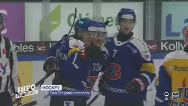 Fribourg-Gottéron dominant