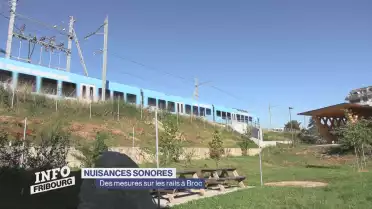 Les TPF doivent réduire le bruit de leurs trains à Broc