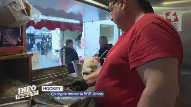 Gottéron gagne mais régale pas à contrario des food-trucks
