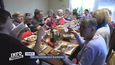 Retraite méritée pour le président de Pro Senectute