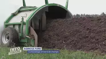 Compostage en bord de champs