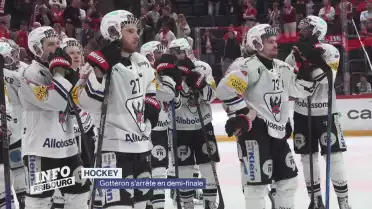 Gottéron s&#039;arrête en demi-finale
