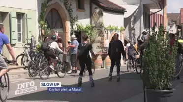 Slow Up : Carton plein à Morat