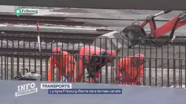La ligne Fribourg-Berne sera fermée cet été