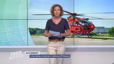 Une dame chute de son appartement à Pérolles