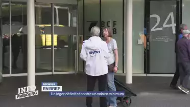En bref: un léger déficit et contre un salaire minimum