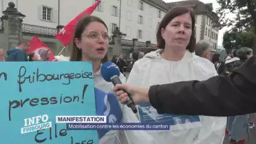 Mobilisation contre les économies du canton