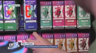 Les puffs bientôt interdites à Fribourg