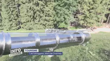 Les toboggans, stars de Charmey