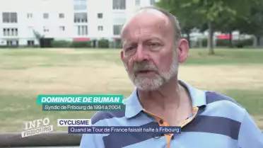 Quand le Tour de France faisait halte à Fribourg
