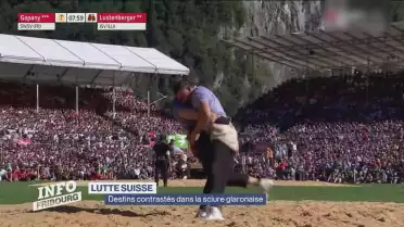 Larmes et joie à la Fête fédérale de lutte
