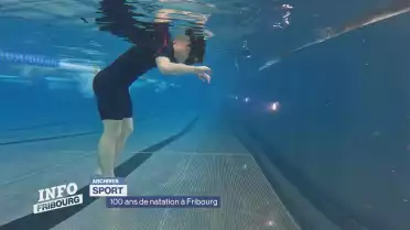 100 ans de natation à Fribourg