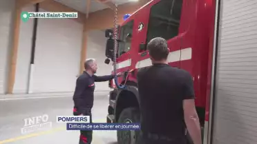 Difficile de se libérer en journée pour les pompiers
