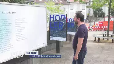 L&#039;art s&#039;affiche en toutes lettres