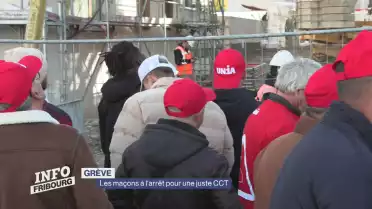Grève:  les maçons à l&#039;arrêt pour une juste CCT