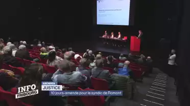 10 jours-amende pour le syndic de Romont