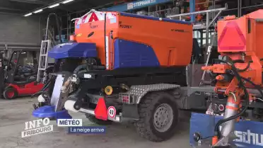Premières chutes de neige: Villars-sur-Glâne se prépare