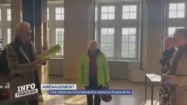 Une distance minimale entre maisons et gravières