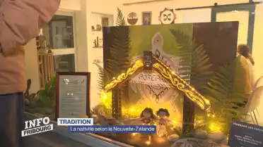 Une crèche maorie à Estavayer