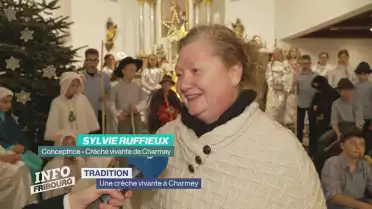 40 enfants pour la crèche vivante à Charmey