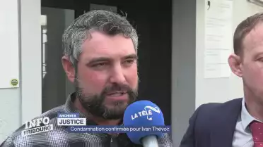 Condamnation confirmée pour Ivan Thévoz
